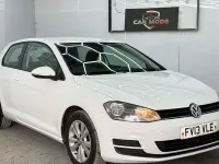 Used VW Golf VII SE 125 HP (91 kW) 2013 White Hatchback