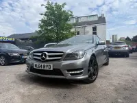Używany Mercedes C220 Sport Edition 2014 Srebrny Coupe
