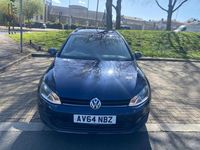Used VW Golf VII SE 2014 Blue Estate