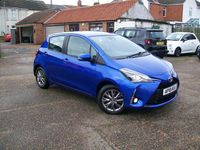 Used Toyota Yaris 2018 Blue Hatchback