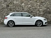 Used Audi A3 S-Line 150 HP (110 kW) 2018 White Sedan