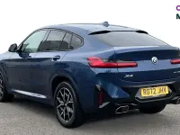Used BMW X4 M Sport 190 HP (139 kW) 2022 Phytonic blue metallic paint SUV