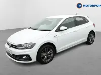 Used VW Polo R-line 95 HP (69 kW) 2021 White Hatchback