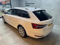 Used Skoda Superb SE L 150 HP (110 kW) 2021 White Estate