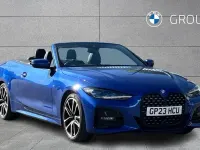 Usado BMW 420 M Sport 192 HP (141 kW) 2023 Azul Cabrios