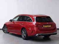 Used Mercedes C300e AMG Line Premium Plus 313 HP (230 kW) 2023 Red Estate
