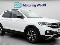 Used VW T-Cross Black Edition 110 HP (80 kW) 2023 White SUV
