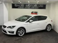 Used Seat Leon FR 184 HP (135 kW) 2015 White Hatchback