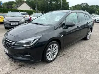 Used Vauxhall Astra 105 HP (77 kW) 2019 Black Estate