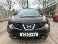 Usado Nissan Juke Acenta 110 HP (80 kW) 2013 Preto SUV