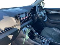 Used Skoda Karoq SE L 110 HP (80 kW) 2023 Petrol blue metallic SUV