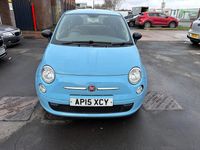 Used Fiat 500 Pop 69 HP (50 kW) 2015 Blue Hatchback
