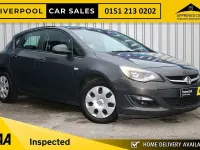 Used Vauxhall Astra 95 HP (69 kW) 2014 Grey Hatchback