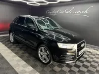 Used Audi Q3 S-line plus 150 HP (110 kW) 2016 Black SUV
