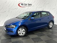 Used VW Polo SE 95 HP (69 kW) 2018 Blue Hatchback
