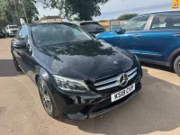Used Mercedes C220 Premium Plus 194 HP (142 kW) 2019 Black Sedan