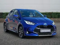 Used Toyota Yaris Design 2023 Blue Hatchback