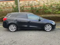 Used Kia Ceed 128 HP (94 kW) 2014 Black Hatchback