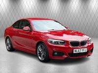 Used BMW 218 M Sport 136 HP (100 kW) 2017 Red Coupe