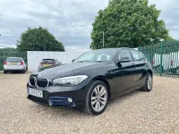 Used BMW 116 Sport Line 116 HP (85 kW) 2019 Black Hatchback