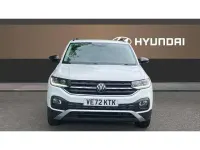 Used VW T-Cross Black Edition 110 HP (80 kW) 2023 White SUV