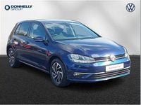 Used VW Golf VII Match 115 HP (84 kW) 2019 Blue Hatchback