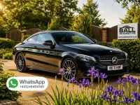 Used Mercedes C300 AMG line 2021 Black Coupe