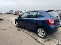 Used Dacia Sandero Ambiance 75 HP (55 kW) 2016 Blue Hatchback