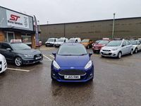 Used Ford Fiesta Zetec 75 HP (55 kW) 2015 Blue Hatchback
