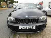 Used BMW 120 Cabriolet Exclusive 2013 Black Cabriolet