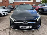 Second-hand Mercedes A200 AMG Line Premium Plus 150 CP (110 kW) 2021 Negru Berlinǎ