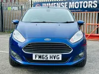 Używany Ford Fiesta Titanium 95 KM (69 kW) 2016 Niebieski Hatchback