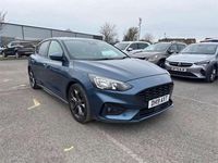Used Ford Focus ST-Line 125 HP (91 kW) 2019 Blue Hatchback
