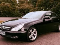 Used Mercedes CLS320 2009 Black Coupe