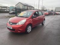 Used Nissan Note Visia 110 HP (80 kW) 2009 Red Hatchback