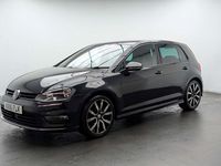 Used VW Golf VII R-line Edition 150 HP (110 kW) 2016 Black Hatchback