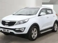 Used Kia Sportage 135 HP (99 kW) 2013 White SUV