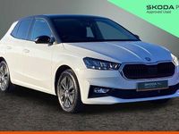 Used Skoda Fabia Colour Edition 59 HP (43 kW) 2024 Moon white metallic black magic pearl effect Hatchback