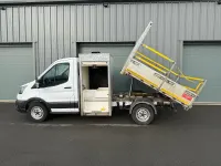 Used Ford Transit 130 HP (95 kW) 2023 White Cabriolet