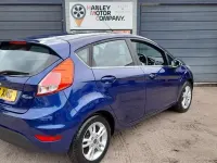 Used Ford Fiesta Zetec 100 HP (73 kW) 2016 Blue Hatchback