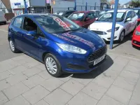 Used Ford Fiesta Style 2014 Blue Hatchback
