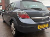 Used Vauxhall Astra Design Edition 2007 Blue Hatchback
