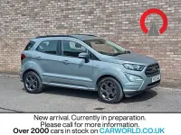 Used Ford Ecosport ST-Line 125 HP (91 kW) 2023 Silver SUV
