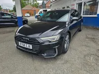 Begagnad Audi A6 S-Line 204 HK (150 kW) 2018 Svart Sedan