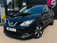 Used Nissan Qashqai N-TEC 110 HP (80 kW) 2015 Black SUV