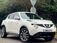 Second-hand Nissan Juke Tekna 112 CP (82 kW) 2019 Alb SUV