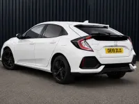 Used Honda Civic SR 126 HP (92 kW) 2019 White Hatchback