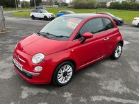 Usado Fiat 500 Lounge 69 HP (50 kW) 2014 Vermelho Citadino
