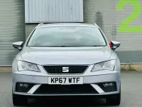 Used Seat Leon SE Dynamic 115 HP (84 kW) 2017 Silver Estate