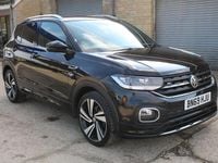 Usado VW T-Cross R-line 115 CV (84 kW) 2019 Negro SUV